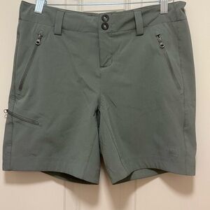 REI Women's Olive Cargo Shorts